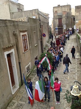 Commemorazione dei defunti a Erice il 4 Novembre 2012